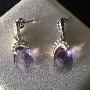 Amethyst earrings